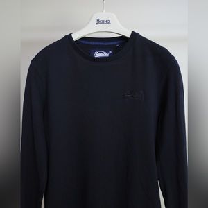 Superdry Longsleeve Black Shirt - M